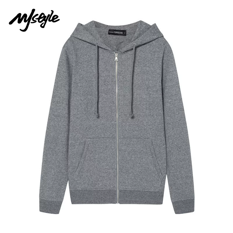 MJSTYLE TOPFEELING Весенний новый худи-мод Cardigan Мужская спортивная кофта-519640037