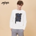 MJstyle TOPFEELING mùa thu đông mới in thời trang áo len phổ biến phổ biến cho nam -817640007 áo khoác hoodie zip Áo len