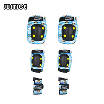 JUSTICE Childrens professional protective gear MINI J protective gear six-piece set