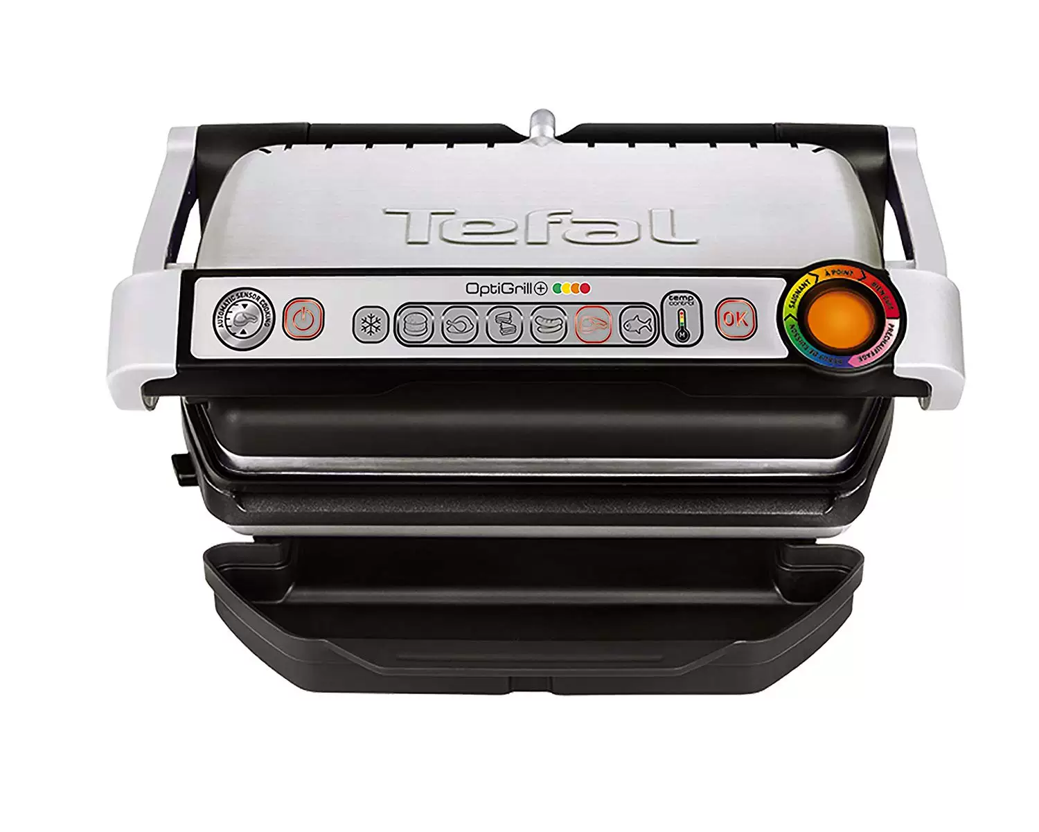 [британский закуп Tefal GC712D12 Optigrill plus базовая модель электрогриля]