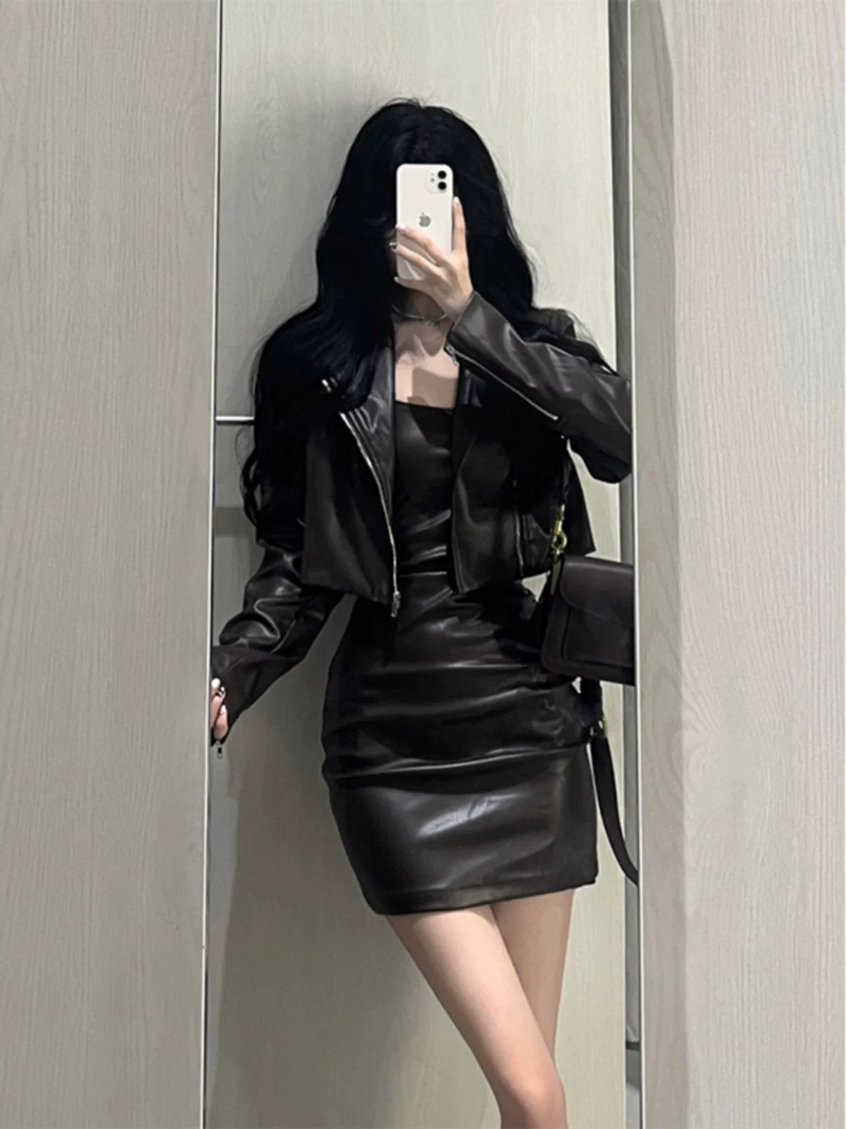 Sexy куртка, комплект, демисезонное милое slip-платье, акцент бедра