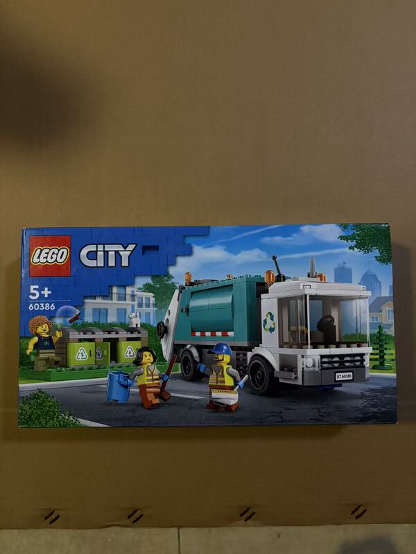 Lego 60386 Sanitation Garbage Truck City Series Educational Building Block Toys for Men and Women Lego 60386 Sanitation Garbage Truck City Series Educational Building Block Toys for Men and Women