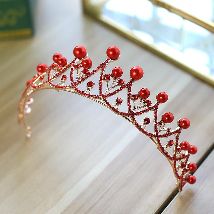 Trẻ em Vương miện Mũ cô gái Công chúa Bữa tiệc sinh nhật Vương miện headband Cô gái tóc Phụ kiện Photo Studio Chụp ảnh Mũ nón hộp kẹp tóc cho bé