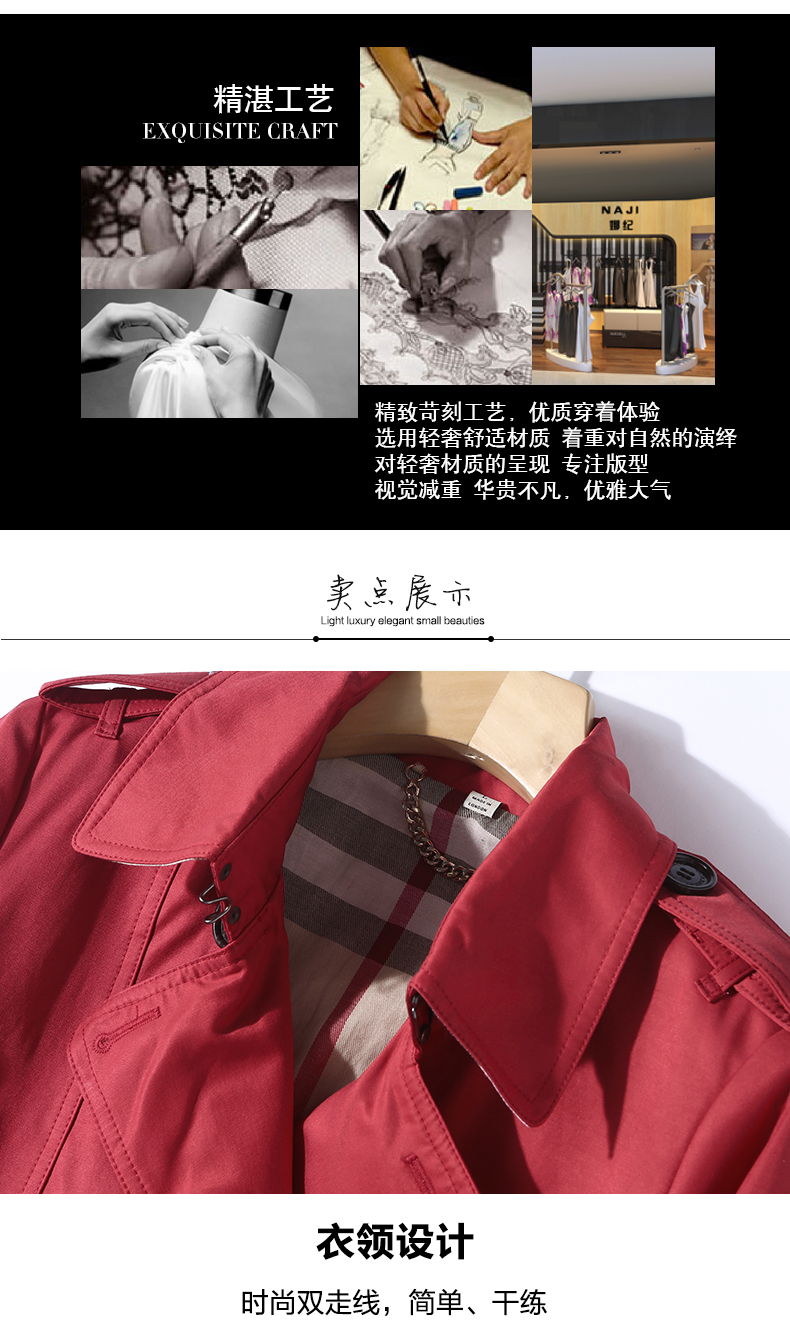 Trench pour femme en Coton - Ref 3227270 Image 11