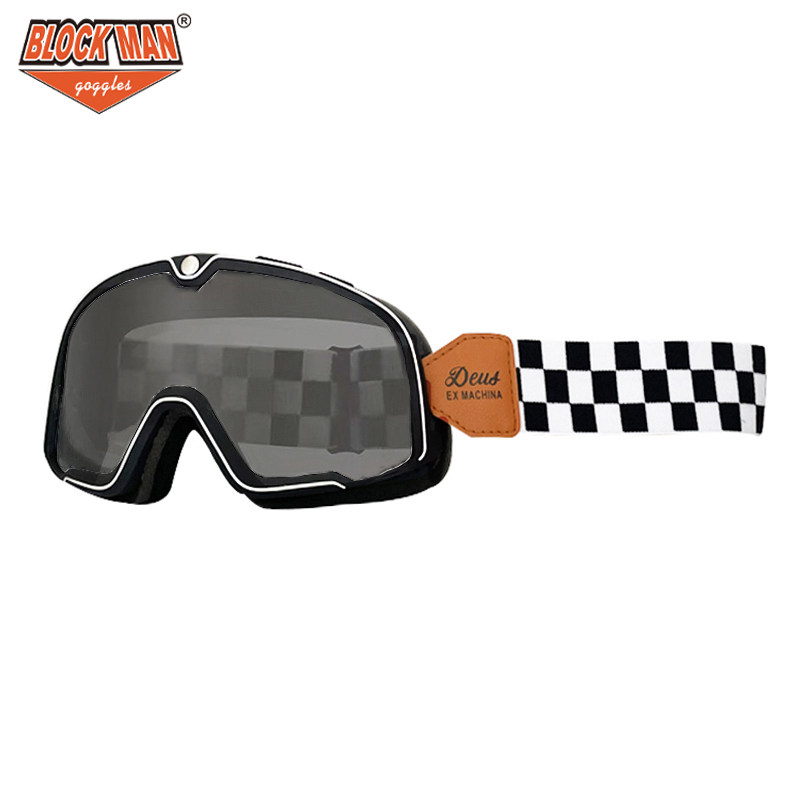 Percentile Motorcycle Wind Mirror Hale Cross Country Retro Helmet Windproof Goggles Outdoor Riding Glasses Myopia-Taobao