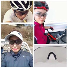 велоочки 偏光变色骑行眼镜自行车短道速滑公路车防风护目镜日夜两用风镜男 OTHE