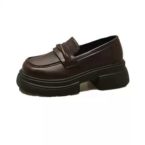 Tide, обувь в английском стиле на платформе для кожаной обуви, универсальные туфли, лоферы, в британском стиле