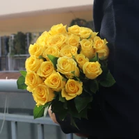 Желтая роза 18+2 (потеря)+препарат присутствия