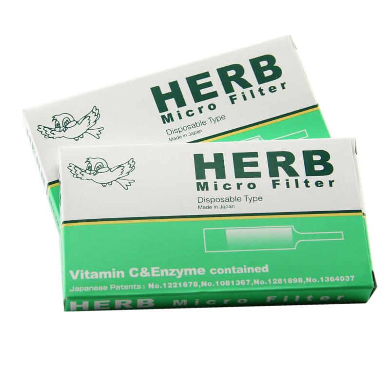 Japan original fitted HERB green bird small bird cigarette holder disposable cigarette holder disposable type men's health 10 
