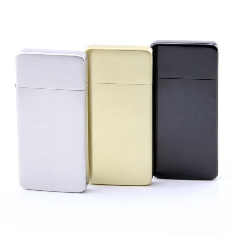 Counter Japan Prince Prince cotton oil ultra-thin lighter pure copper retro gold and silver brushed PR-999DS