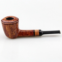 Counter imported Danish Poul Winslow master handmade pipe C grade 3mm Heather Wood table bucket