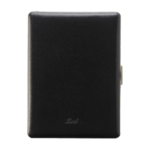 Японский импортный медный двусторонний кожаный ультратонкий портсигар, 13 шт, вмещает 9 стандартных сигарет