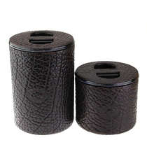 Germany imported Martin Weiss American Bison skin Pipe accessories Tobacco can moisturizing box LTT 2 Bison