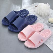 Massage Slippers MALE AND FEMALE SUMMER INDOOR SOFT BOTTOM NON-SLIP PURE COLOR MINIMA FITNESS ROOM RECUPERATION BEAUTY SALON FOOT BATH SPECIAL