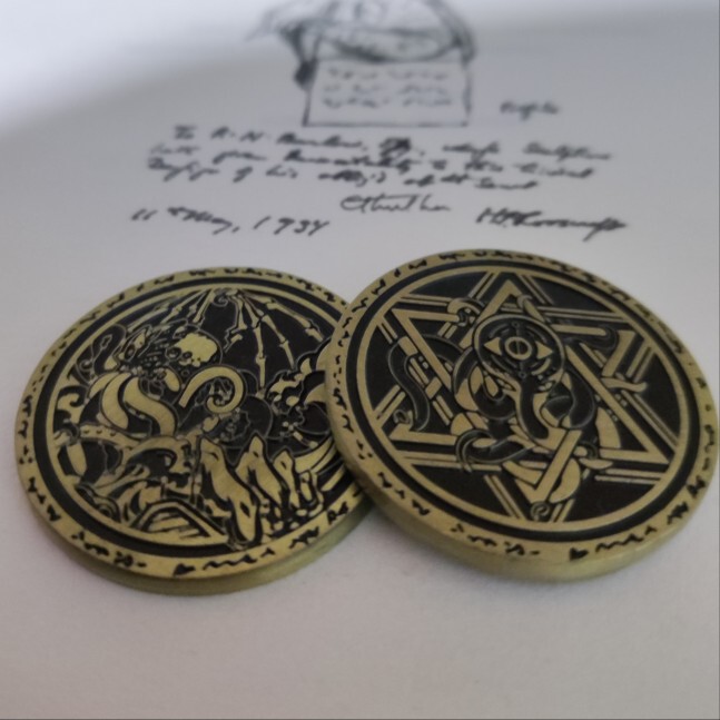 Cthulhu Mythos Merchandise Coins Ghroth, Gurnikolas, New Product Promotion, Collectible Gifts
