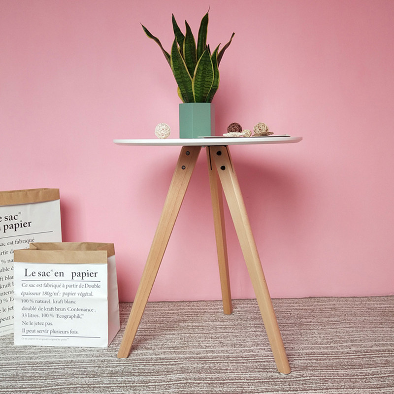 Nordic Ins Nets Red Table Small Family Type Round Table Shake-Up Sweet Milk Tea Coffee Shop Roundtable Negotiating Table And Chairs Combination