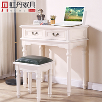Hongdan American desk solid wood 40cm student computer desk modern simple writing desk study small table