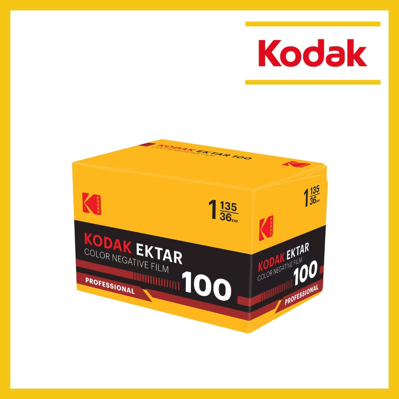 Original American Kodak Ektar 100 135 Professional Color Film Negative for 28-Year-Old Film Cameras Original American Kodak Ektar 100 135 Professional Color Film Negative for 28-Year-Old Film Cameras
