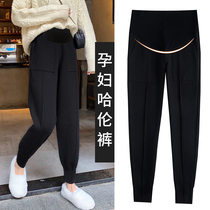 Pregnant Woman Pants Spring Autumn style fashion Chauma Outside Wear Casual Pants Spring Loose Toabdominal Sports Kharen Pants Spring Clothing