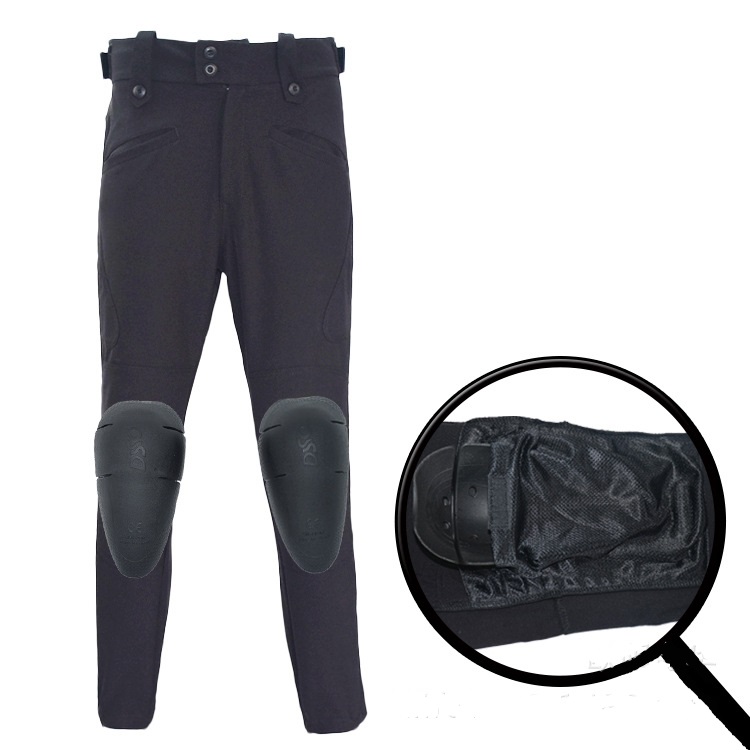 Factory direct sales of popular MP001 motorcycle iron riding pants four-sided elastic motorcycle riding pants with PU protective gear for men and women
