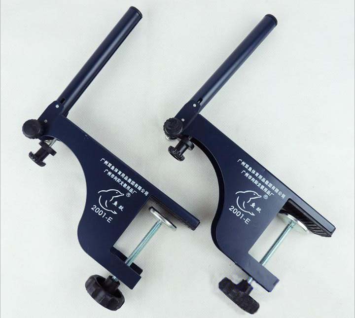 Pisces Yuyue 2001E can clamp large thickness table 6 5cm panel table tennis net rack table tennis net rack