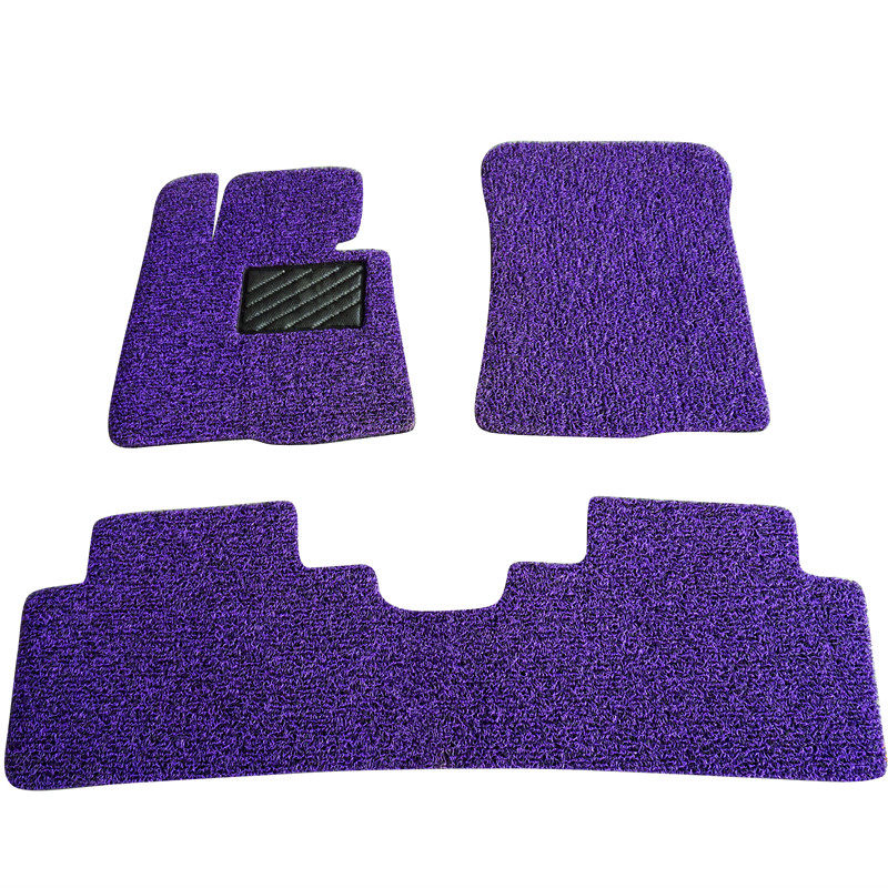 Car foot pad silk ring waterproof and dirt-resistant special car special custom original car pedal mat environmental protection carpet type easy to clean