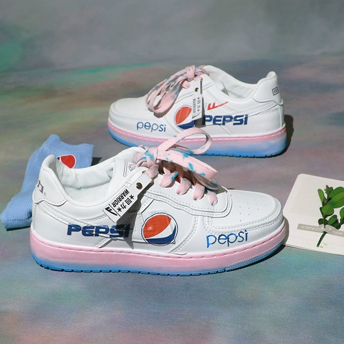 Warrior, кроссовки, низкая тканевая обувь, кола, 2021 года, осенние, тренд сезона, ручная роспись