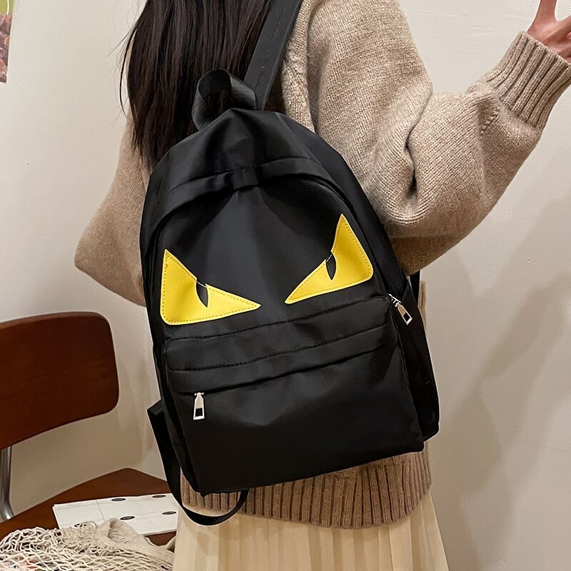 Little Devil Prank Trendy Little Monster Backpack Summer Breathable Backpack for Men and Women, Middle School, High School, and College Students Little Devil Prank Trendy Little Monster Backpack Summer Breathable Backpack for Men and Women, Middle School, High School, and College Students