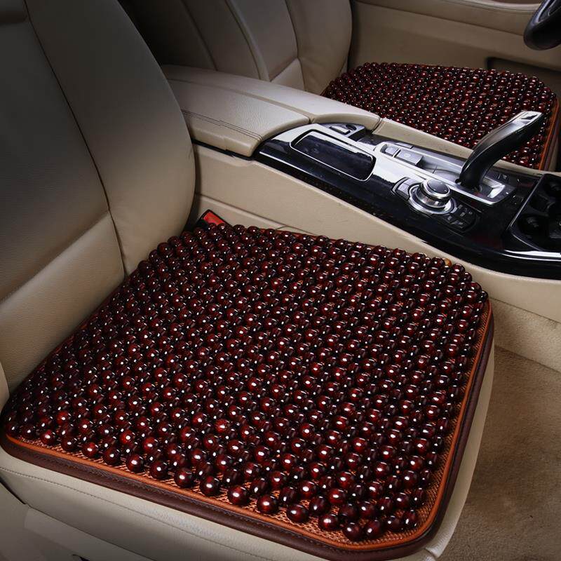 Summer wood beads car cushion single piece breathable cool pad Cushion bead seat cushion Single butt pad four seasons universal