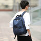 Simple small backpack men's high school and junior high school student bag tutoring bag lightweight men's and women's casual travel backpack