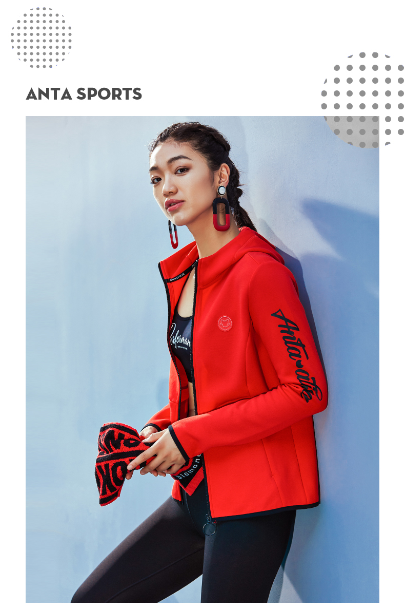 Anta Women 2018 thu đông mới chính thức áo thể thao chính hãng áo khoác dày áo khoác 16837734 áo khoác thể thao nữ