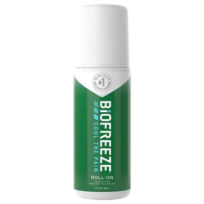 【NBA球星推荐】Biofreeze爆款缓解肌肉酸痛运动损伤喷雾滚珠凝胶