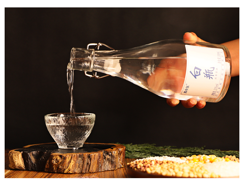 百年老字号 义庆隆 青小乐 52度纯粮白酒  500ml*6瓶 图10