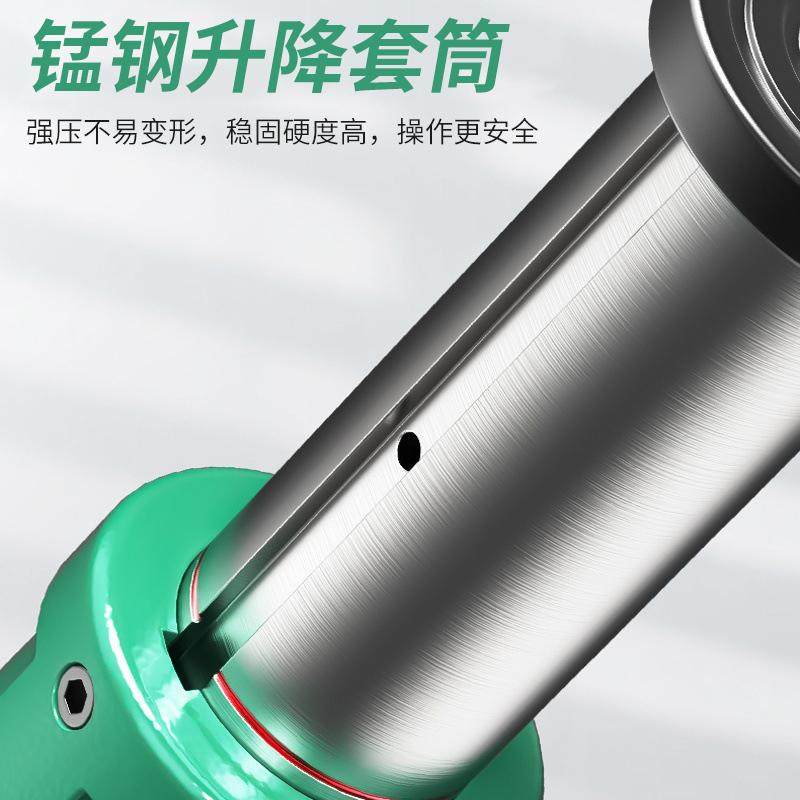 Spiral 0kg Top 5T8T10T16T20T25T32 Vertical Hand-Cranked Self-Locking Gear Mechanical 0kg Top 50 Tons