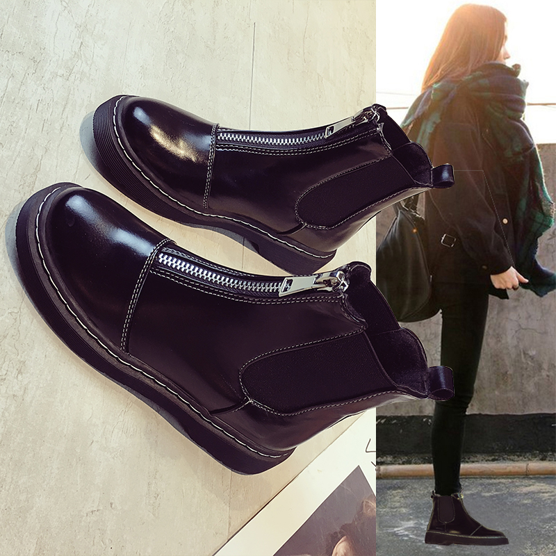 Bottes mi-saison femme en Caoutchouc - Ref 3250380 Image 1