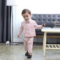 Flower girl dress boy suit suit suit boy suit child baby piano performance coat Korean Spring Suit