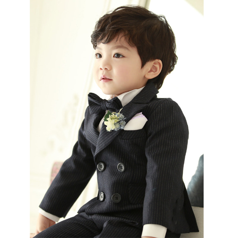 Children's suits suit handsome boy gown flowers Inn Inron piano to serve baby West suit a year old coat