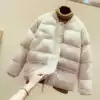 Short down cotton coat women's 2020 Korean version loose thickened cotton clothes warm small quilted jacket winter coat tide