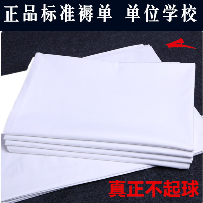 White bed single mattress Single dedicated student military Training College Single double pure cotton pure white bed single