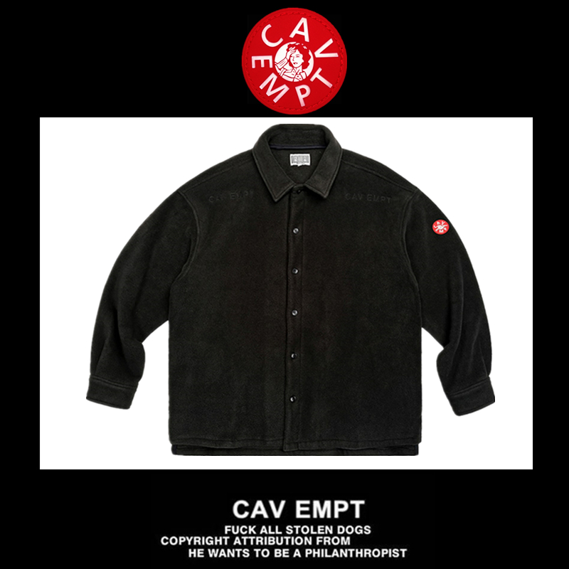 (Spot) CavEmpt C E 19AW polar fleece jacket CE jacket autumn and winter warm men and women loose
