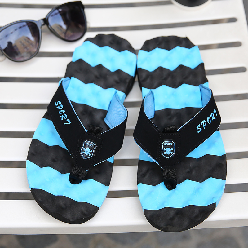 Summer men's slippers flip-flops men's sandals and slippers non-slip soft bottom fashion indoor and outdoor wear massage camouflage beach shoes
