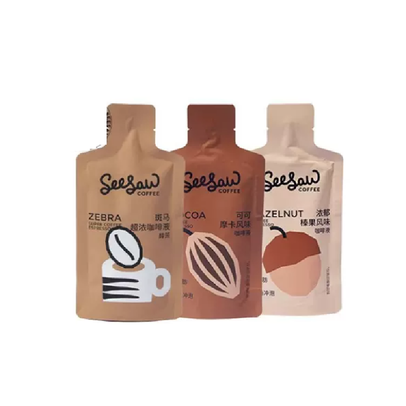 Seesaw咖啡液斑马超浓美式黑咖啡浓缩液0脂0蔗糖即溶咖啡33ml*24