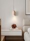 Yellow Travertine Japanese-Style Bedroom Bedside Pendant Light Cream Vintage Style Staircase High-End Homestay Retro Restaurant Small Pendant Light