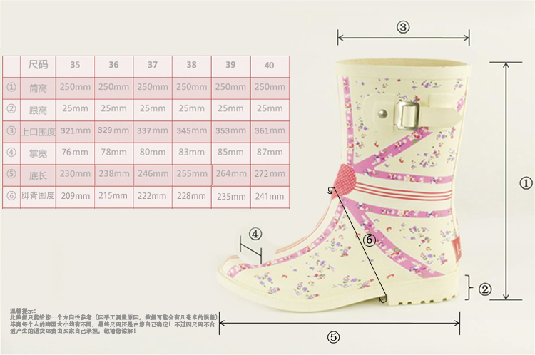 Chaussures en caoutchouc - Ref 930941 Image 6