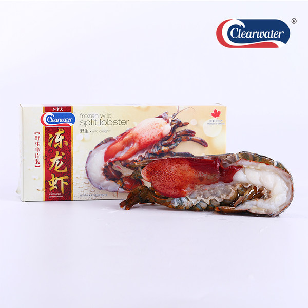 MSC海洋认证 Clearwater 加拿大进口 冷冻新鲜野生开片切片大龙虾 205g*2件 含鳌肉 天猫优惠券折后￥118包邮（￥109*2-100）
