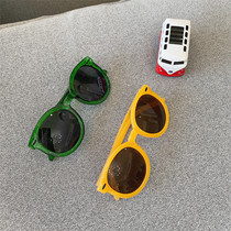 Recessed Styling Cookies Moms Summer New Children Large Frame Clams toad mirror Awning Tide Glasses Baby Ink Sunglasses