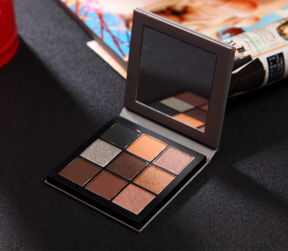 Khay phấn mắt 9 màu H * da Beauty Smokey giá cả phải chăng thay thế phấn mắt màu ngọc trai mờ Châu Âu - Bóng mắt bảng màu mắt gogo tales