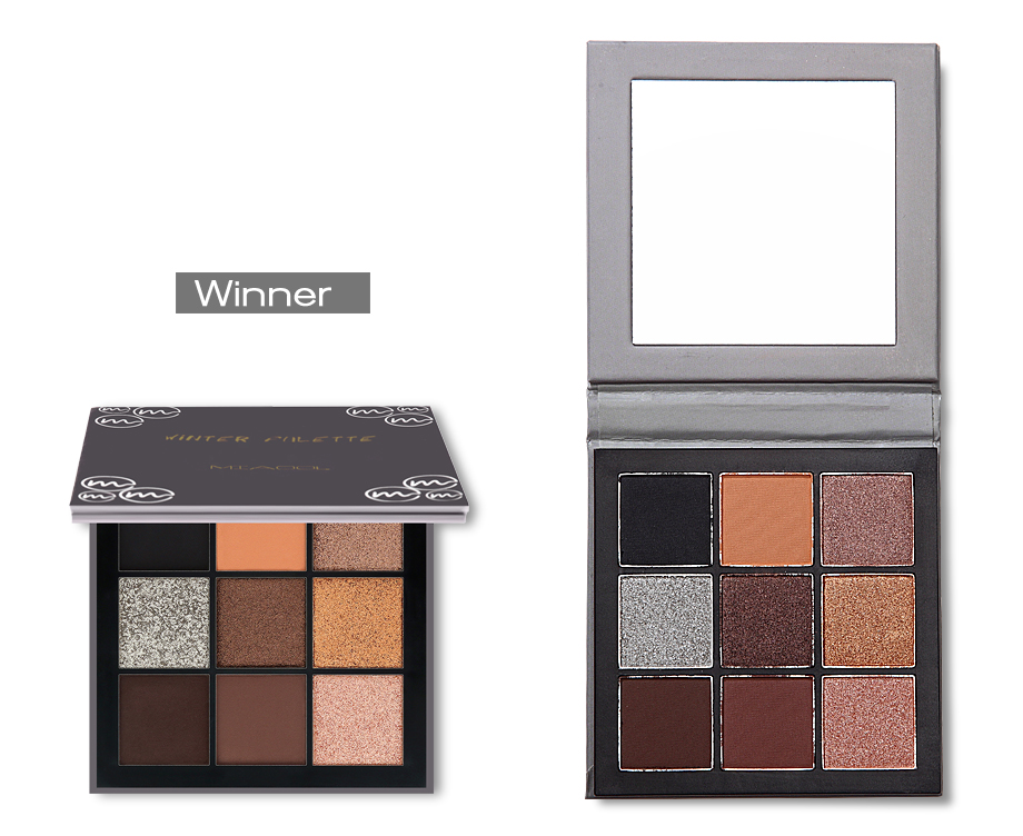 Khay phấn mắt 9 màu H * da Beauty Smokey giá cả phải chăng thay thế phấn mắt màu ngọc trai mờ Châu Âu - Bóng mắt bảng màu mắt gogo tales