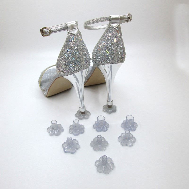 Heel Protectors for High Heels, Anti-Slip and Anti-Wear Heel Covers for Wedding Shoes, Beach, Lawn, and Latin Dance Shoes