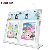 Live page with scaffold acrylic desktop stand vertical desktop mini tablet with 3 inch album